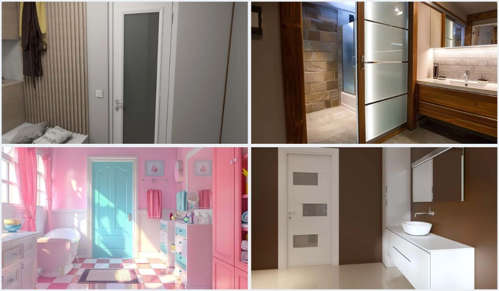 Aluminium Bathroom Door Design