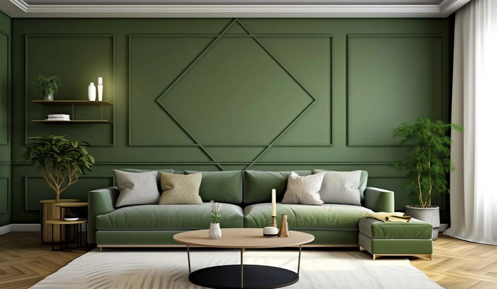 Pista Green in Interiors