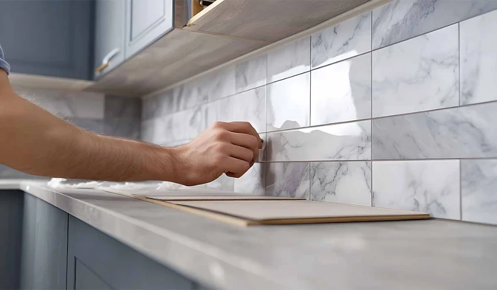 Kitchen Dado Tiles Texture