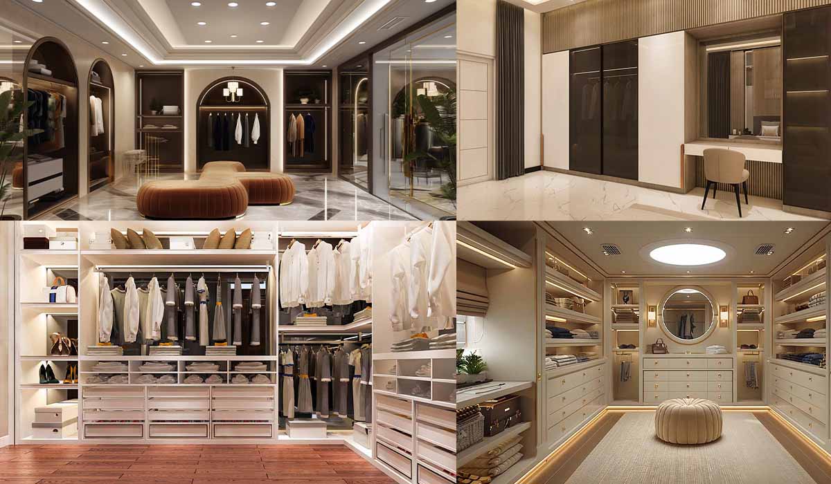 Luxury Walk-In Wardrobe Design Ideas