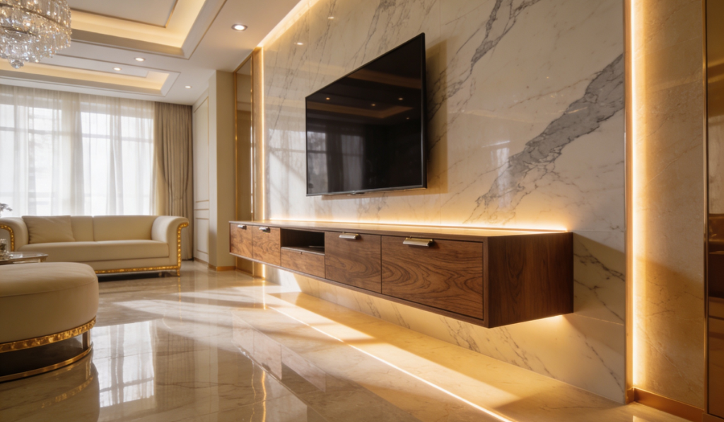 Wall-Mounted TV Units