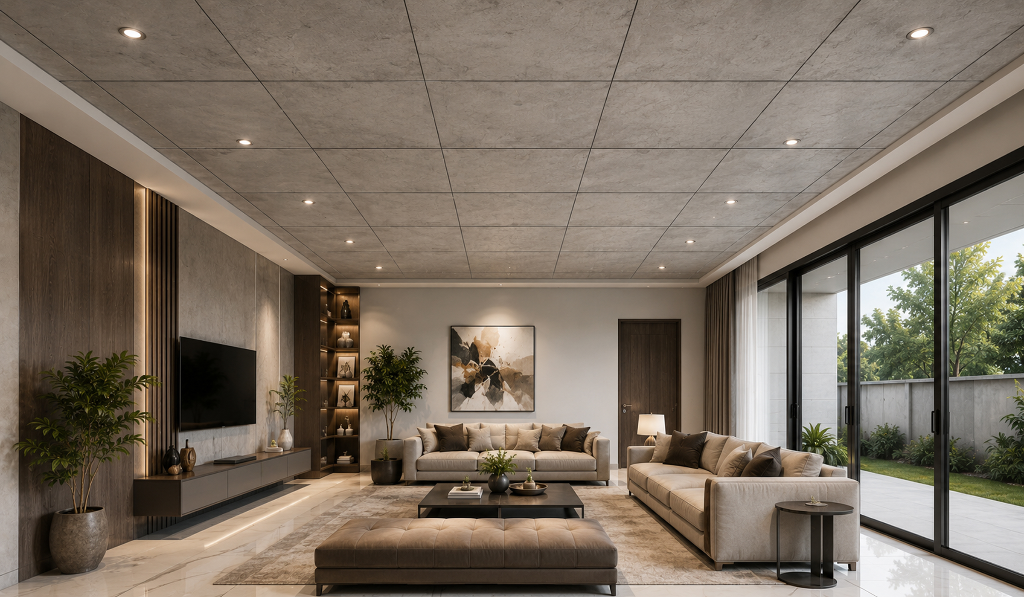 Cement Board Ceiling
