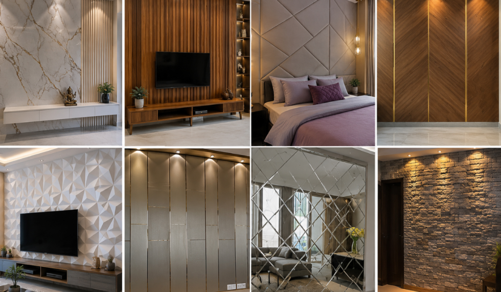 8 Types of Wall Panel Designs