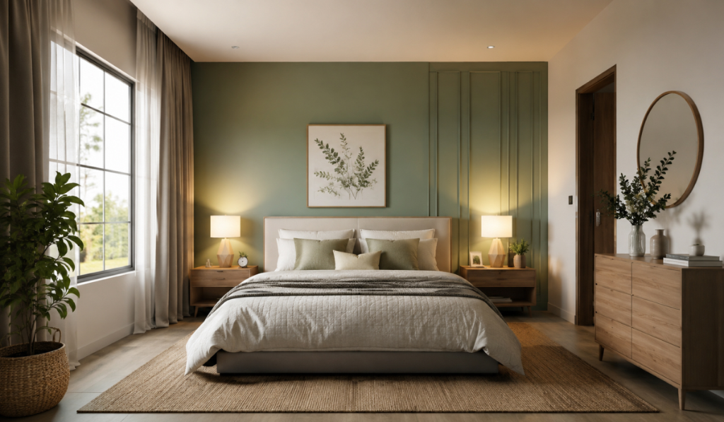bedroom wall color combination