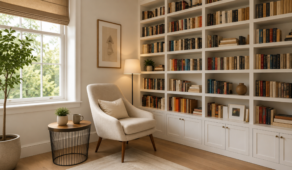Showcase Your Book Collection Room Interior Design