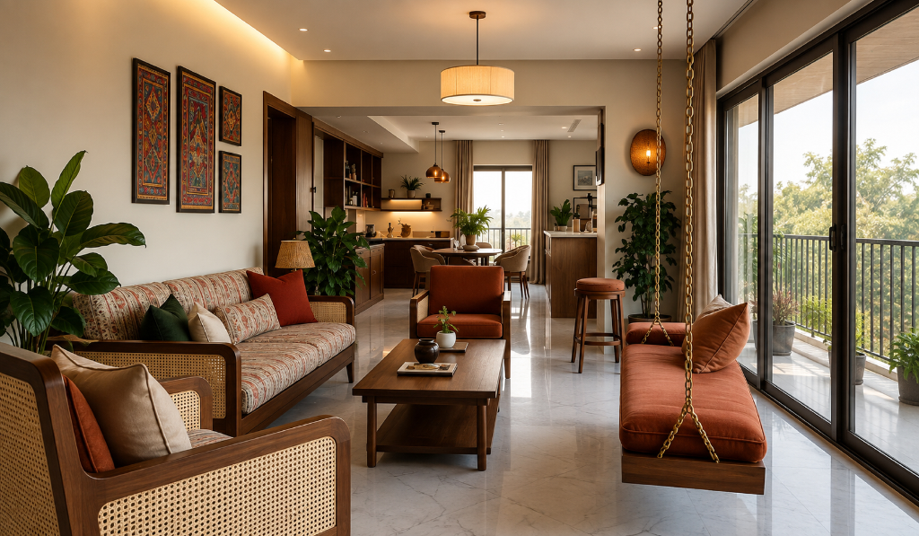 Traditional Swing Decor Room Interior Design