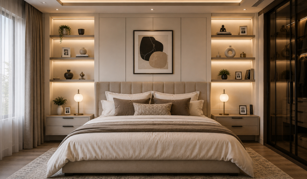 shallow Bedroom Wall Design