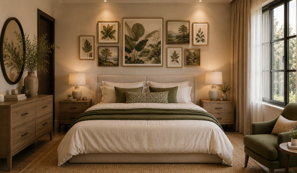 Artwork Bedroom Wall Design