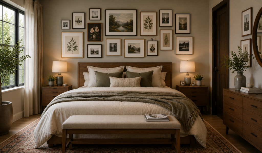 Gallery Bedroom Wall Design