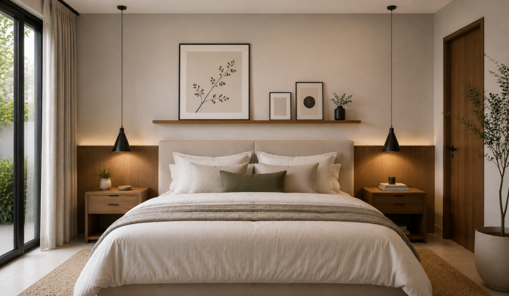 Minimalist Bedroom Wall Design