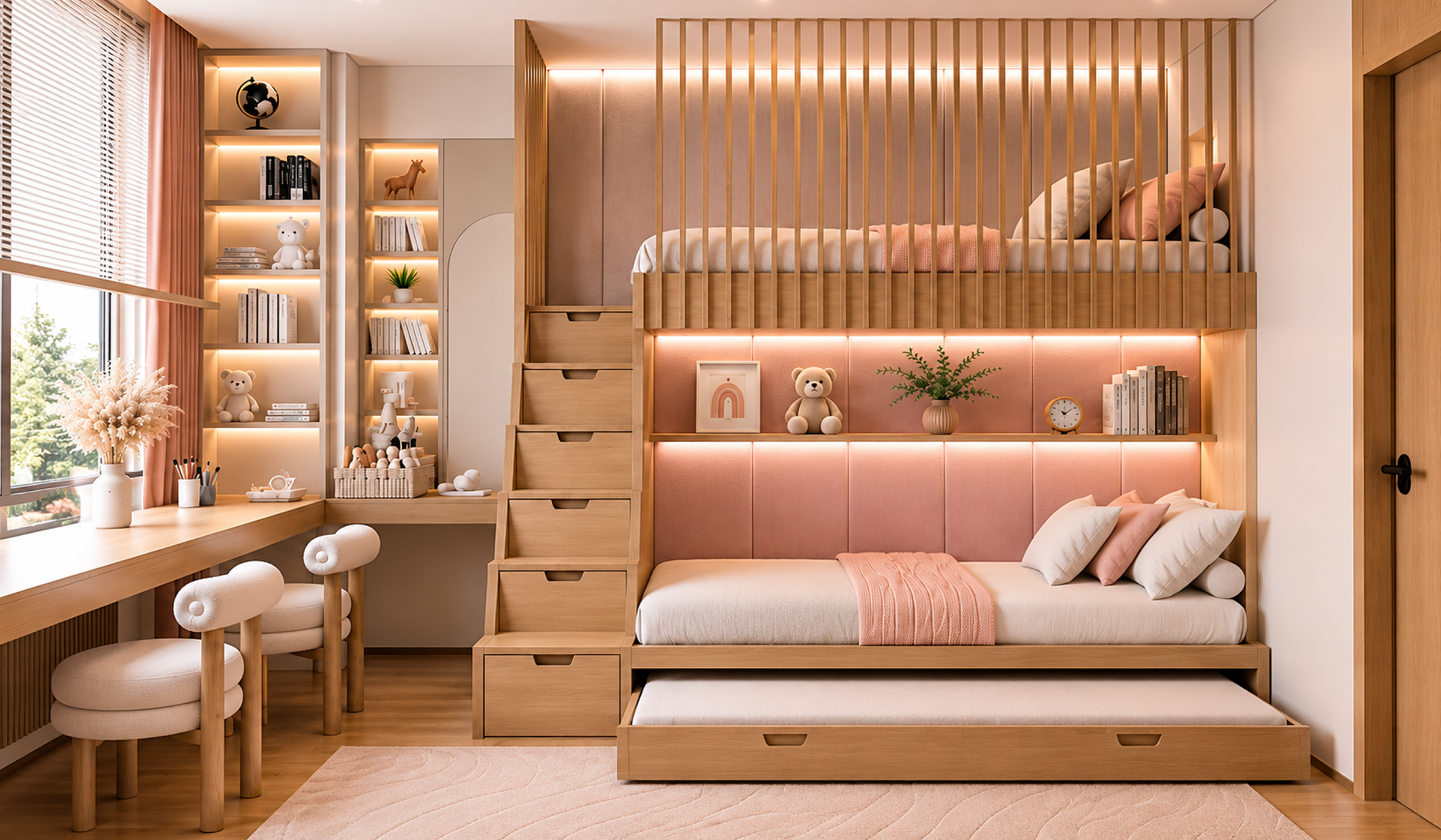 Double Decker Bed Space Saving