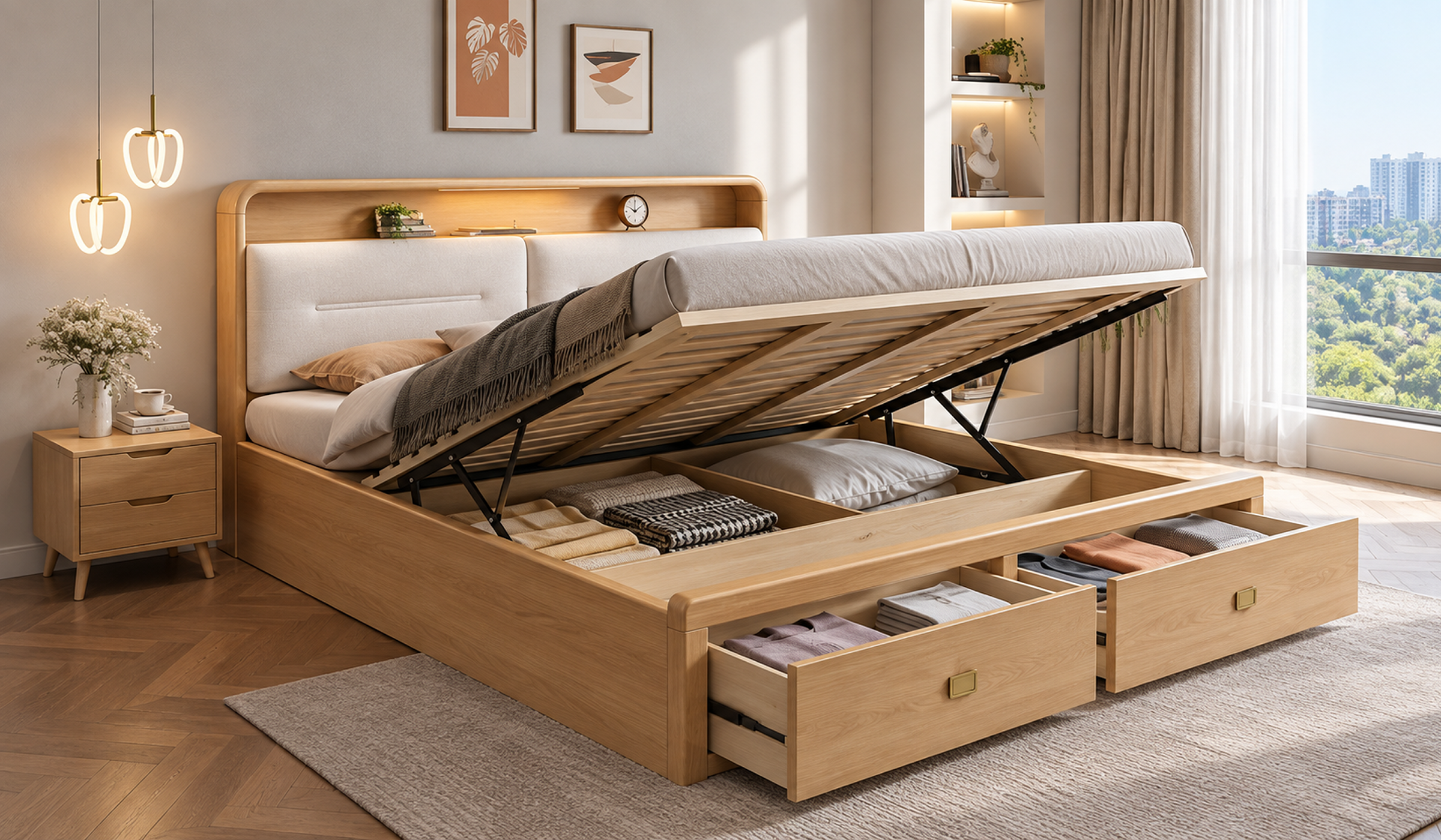 Storage Bed