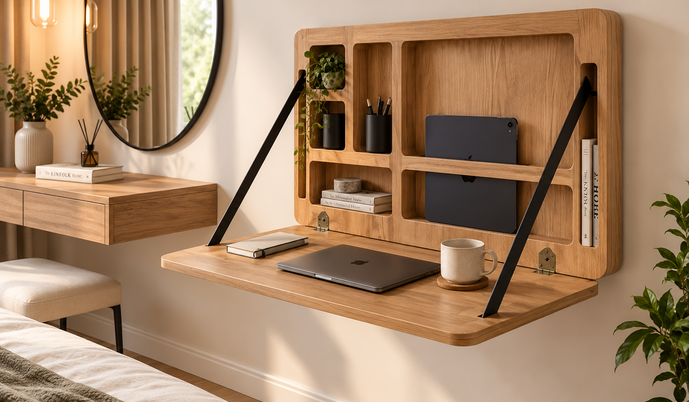 Wall Mounted Fold Away Desk