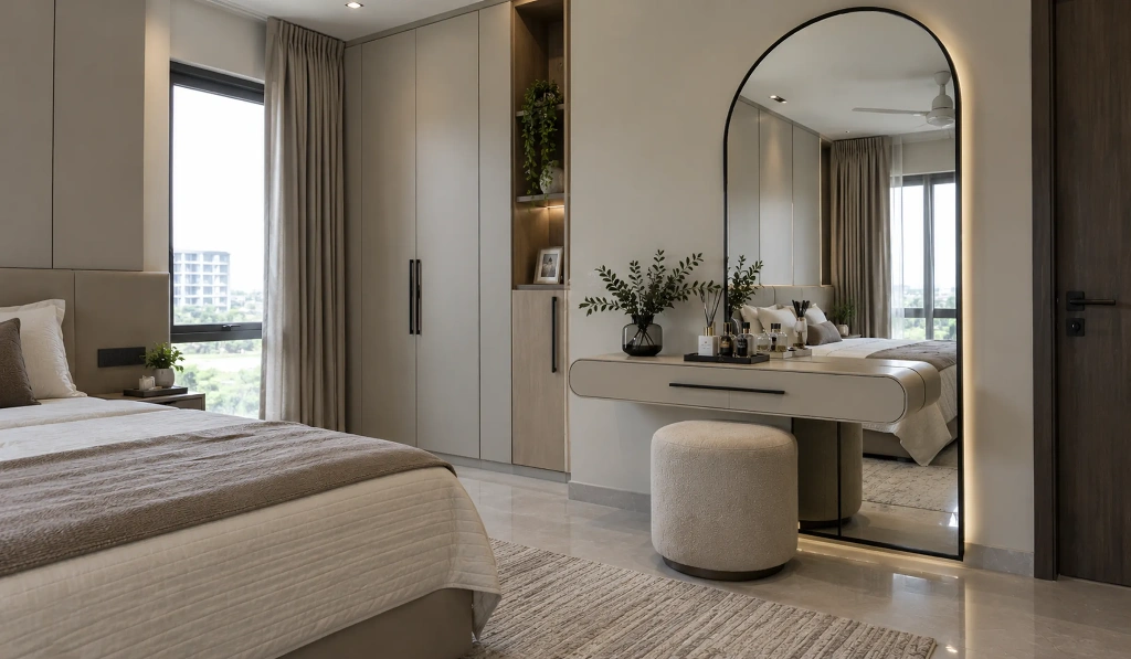 Modern Minimalist Dressing Table Design