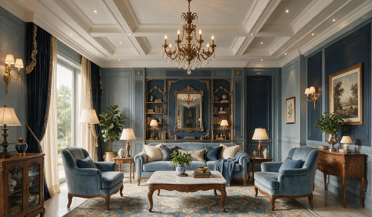 Vintage Blue
