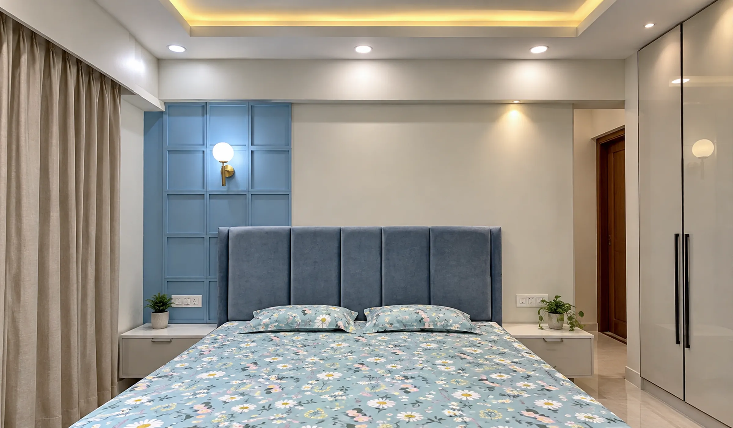 modern false ceiling design for bedroom